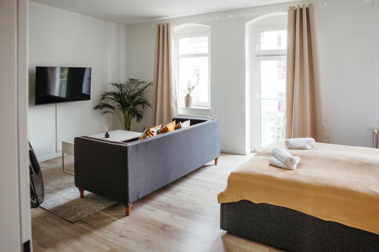 Magdeburg Wohnkomfort - Vollausgestattet - Streaming - Familie & Business Exteriör bild